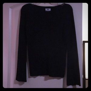 Long sleeve black shirt
